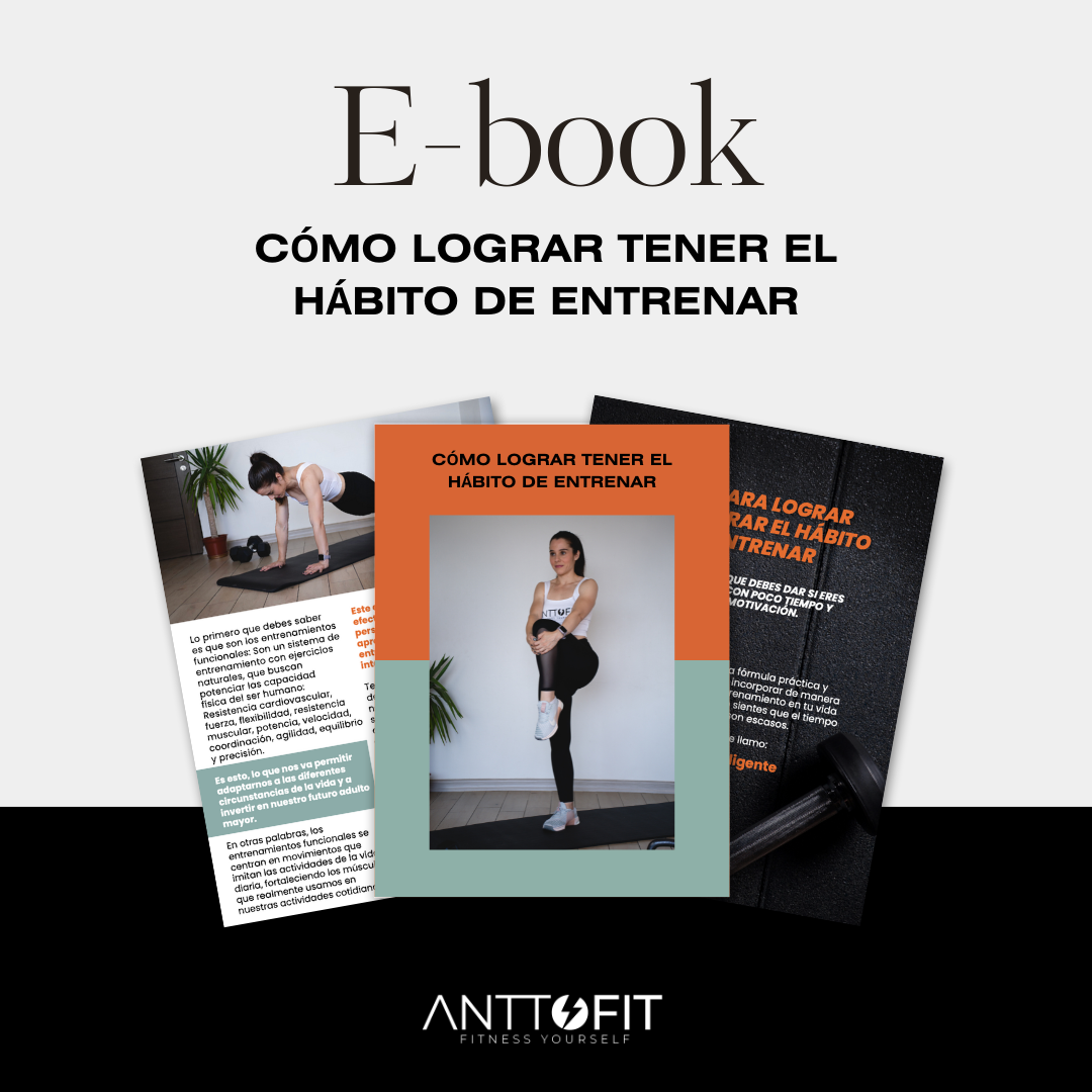 E-book: Como lograr tener el hábito del entrenamiento